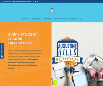 Augustinehills.com(Personalized teaching) Screenshot