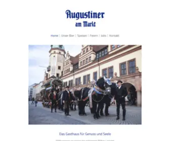 Augustiner-Leipzig.de(Laggner Augustiner Leipzig GmbH) Screenshot