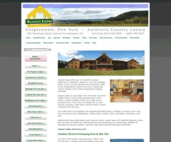 Augustlodge.com(August Lodge) Screenshot