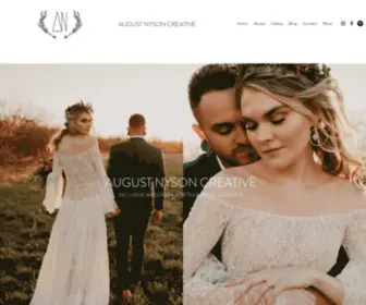 Augustnyson.com(Michigan Wedding Photographer) Screenshot