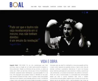 Augustoboal.com.br(Augusto Boal) Screenshot