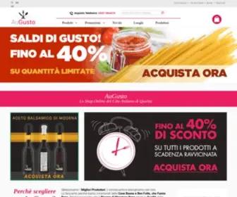 Augustoitalianfood.com(OVH accompagna lo sviluppo dei tuoi progetti con il meglio delle infrastrutture Web) Screenshot