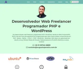 Augustopereira.com.br(Desenvolvedor Web Freelancer) Screenshot