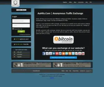 Auhits.com(The Only Adsense Safe Social AutoSurf Traffic Exchange) Screenshot