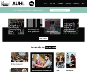 Auhl.be(UHasselt) Screenshot