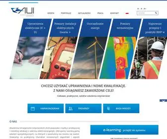 Aui.com.pl(Szkolenia) Screenshot