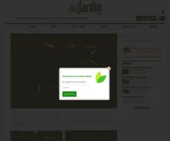 Aujardin.info(Au jardin) Screenshot
