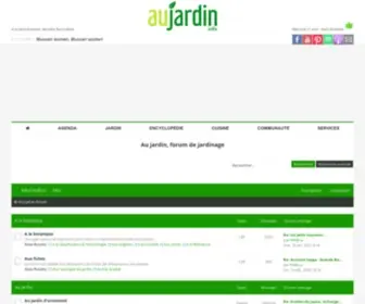 Aujardin.org(Page d’accueil) Screenshot