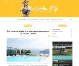 Aujardindys.fr(Au jardin d'Ys) Screenshot