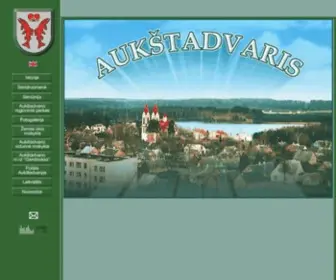 Aukstadvaris.lt(Aukštadvaris) Screenshot