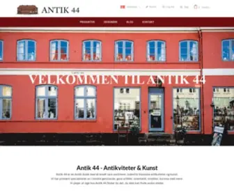 Auktion-Antik.dk(Antikvitetshandel hitter) Screenshot