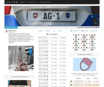Auktion-CH.ch(Informationen über Schweizer Kontrollschild) Screenshot