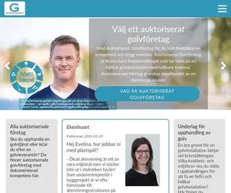 Auktorisation.se(Golvbranschens) Screenshot