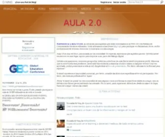 Aula20.com(Aula 2.0) Screenshot