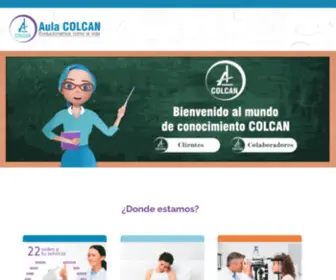 Aulacolcan.com(Aula Colcan) Screenshot