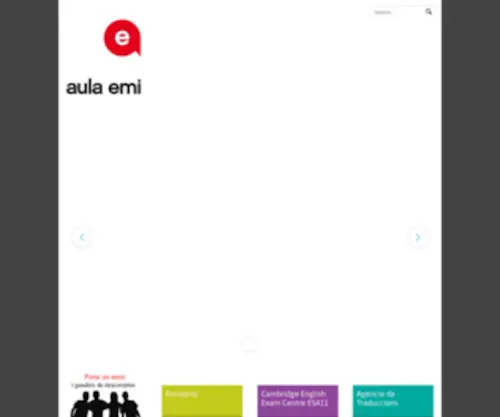 Aulaemi.com(Aula emi: formació) Screenshot