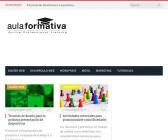 Aulaformativa.com(Blog Aula Formativa) Screenshot