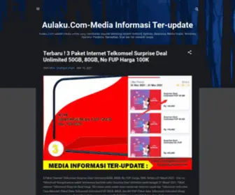 Aulaku.com(Media Informasi Ter) Screenshot