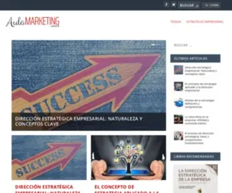 Aulamarketing.net(Blog sobre marketing y ventas) Screenshot