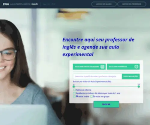 Aulaparticulardeingles.com.br(Aula) Screenshot