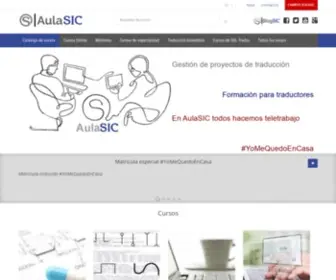 Aulasic.org(Traducción) Screenshot