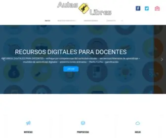 Aulaslibres.org(Su clase en un clic) Screenshot