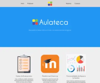 Aulateca.com(Apoyo a la gestión de su establecimiento) Screenshot