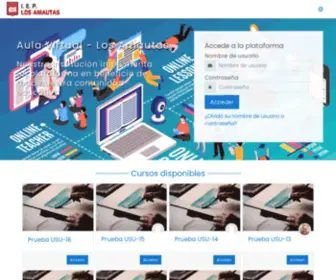 Aulavirtualamautas.com(Redireccionar) Screenshot
