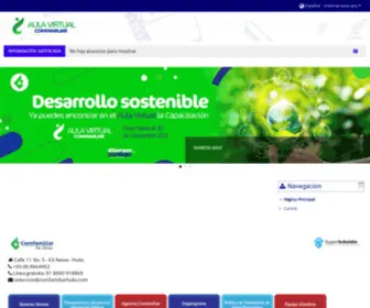 Aulavirtualcomfamiliar.com(Aulavirtual) Screenshot