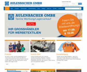Aulenbacher.de(Home) Screenshot