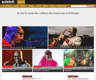 Auletch.com(AULETCH, média social et digital au cœur des cultures du Cameroun et d'Afrique) Screenshot