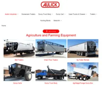 Aulick.com(Aulick Industries) Screenshot