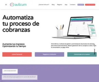 Aulicum.com(Software de Gestión de Cobranzas) Screenshot