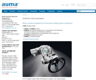 Auma-USA.com(Auma USA) Screenshot