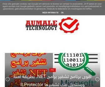 Aumaletech.com(اومال) Screenshot