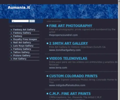 Aumania.it(Aumania) Screenshot
