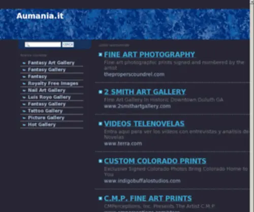 Aumania.it(aumania) Screenshot