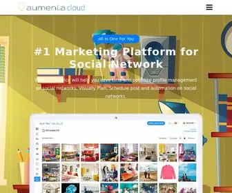 Aumenta.cloud(Marketing Social) Screenshot
