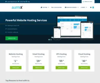 Aumix.net(AUMIX Internet Solutions Ltd) Screenshot