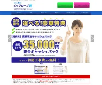 Aun-Biglobe.com(ビッグローブ光) Screenshot