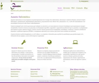 Aunatec.com(Informática) Screenshot