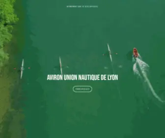 Aunlyon.com(Aviron Union Nautique de Lyon) Screenshot