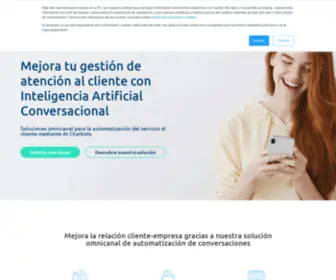 Aunoa.ai(Diseñamos Chatbots con IA para mejorar la experiencia de cliente) Screenshot