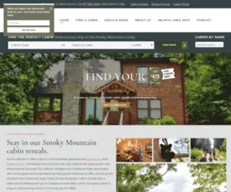 Auntiebelhams.com(Gatlinburg Cabins) Screenshot