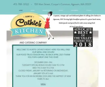 Auntiecathies.com(Auntie Cathie's Kitchen) Screenshot