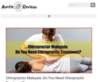 Auntiereviews.com(All About Best Product Reviews Malaysia) Screenshot