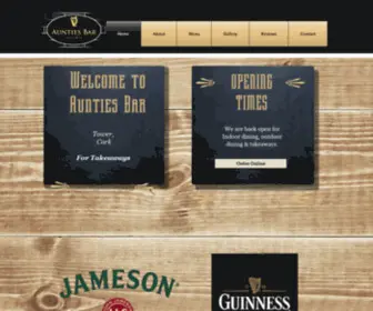 Auntiesbar.com(Aunties Bar) Screenshot