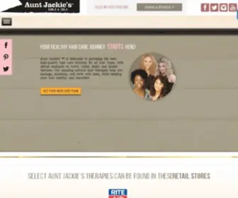 Auntjackiescurlsandcoils.com(HIGH-PERFORMANCE NATURALS) Screenshot
