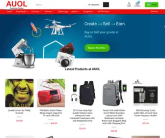 Auol.com.au(AUOL is a site that offers discounts through coupons and offers from leading national and international online stores) Screenshot