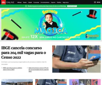 Auonline.com.br(Portal de Notícias) Screenshot